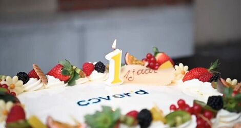 cover'd bestaat één jaar